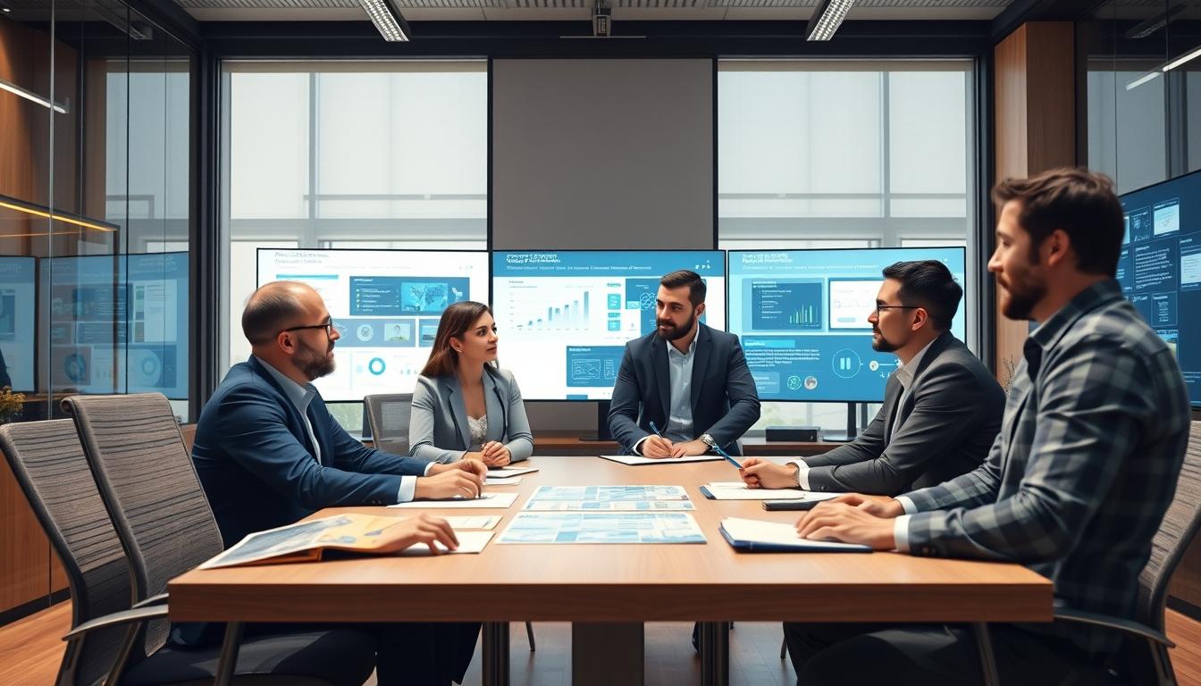 Business data analysis and visualization systems